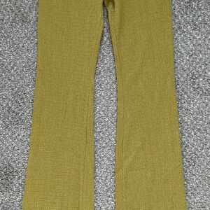 Zara Olive Boot Cut Pants